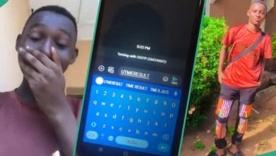 JAMB 2024: Nigerian Boy Almost in Tears as He Shares Screenshot of UTME Score, People React