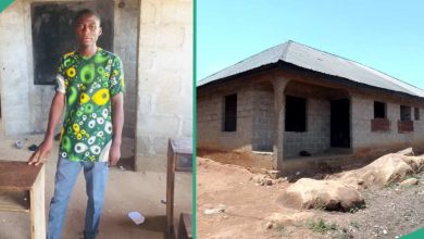 JAMB: Company Offers Scholarship to Boy Who Schooled in Uncompleted Building and Scored 323 in UTME