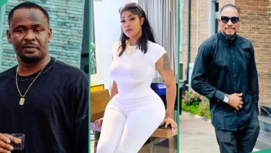 Junior Pope: Angela Okorie Drags Zubby Michael Over Actor’s Burial, Fans React, “Why Didn’t U Go?”