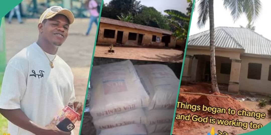 Nigerian Man Fulfils Promise He Made to Late Father to Complete His Abandoned Project, Video Trends