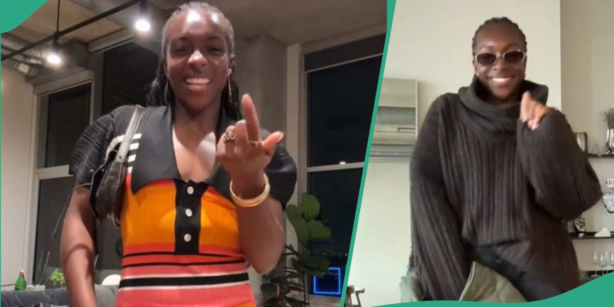 Super Falcons Star Michelle Alozie Showcases Her Cheerful Dance Moves in Stunning Gown