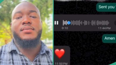 Man Who Gifted Lady N10k Releases Touching Voice Note She Sent Him, People Fall in Love With Her