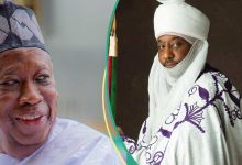 Video of Ganduje Mocking and Narrating How He Dethroned Sanusi As Emir of Kano Resurfaces