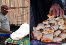 Man in Tears after Spotting 'Most Brilliant Student' Who Finished from IMSU Selling Buns in Market