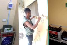 Electricity: Nigerian Man Installs Higher Solar-Powered Inverter in His House, Reduces 'NEPA' Bill