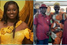 Afua Sing-A-Thon: Afua Asantewaa Flaunts Beautiful Parents, Rocks Same Hairstyle As US-Based Mum