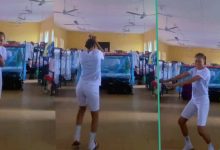 NYSC: Female Corper Dances Energetically to Davido's Song after Being Locked up in Camp Hostel