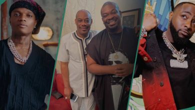 Wizkid or Davido: Don Jazzy’s Dad Sparks Reactions As He Names Artiste He Would Opt to Manage