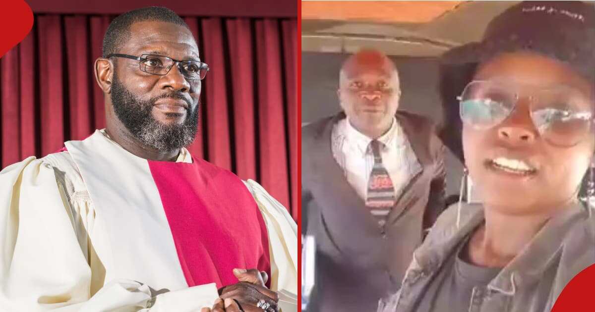 Lady calls out pastor for preaching inside bus, speaks her mind with confidence