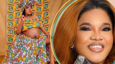 Netflix Naija Inquires About Toyin Abraham's "Pregnancy" From The Movie Elevator Baby