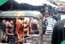 Tragedy as Pregnant Woman, Children, Others Injured in Lagos Gas Explosion