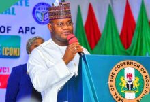 Picture of Moment Yahaya Bello Jumping Fence to Escape EFCC Arrest Fact-Checked
