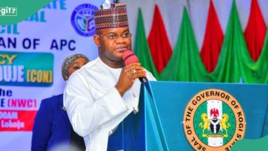 Picture of Moment Yahaya Bello Jumping Fence to Escape EFCC Arrest Fact-Checked