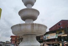 Desecrating the newly constructed Ochanja Water Fountain In Onitsha
