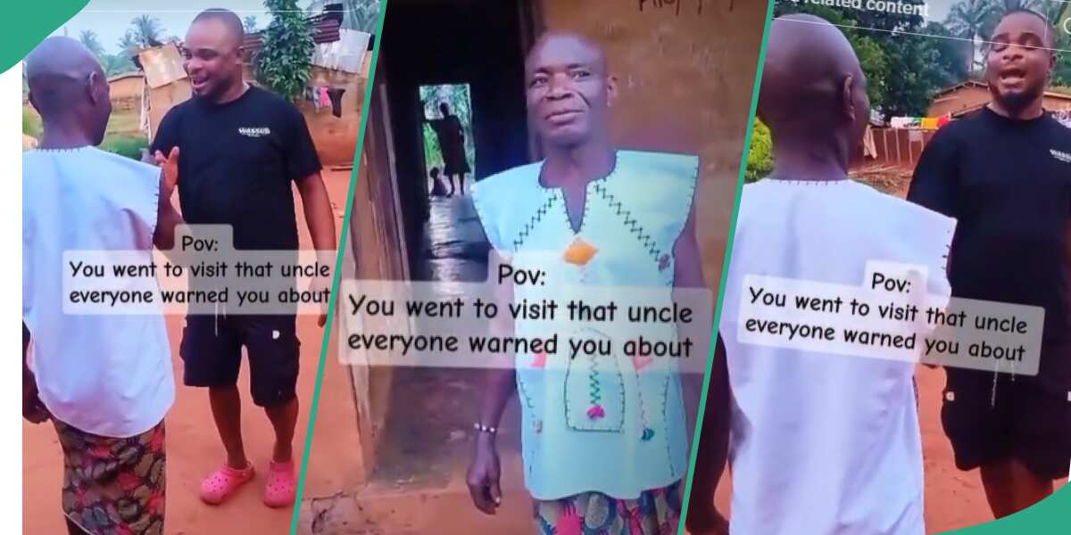 Man Visits Powerful Village Uncle People Warned Him About, Shakes and Greets him with Confidence