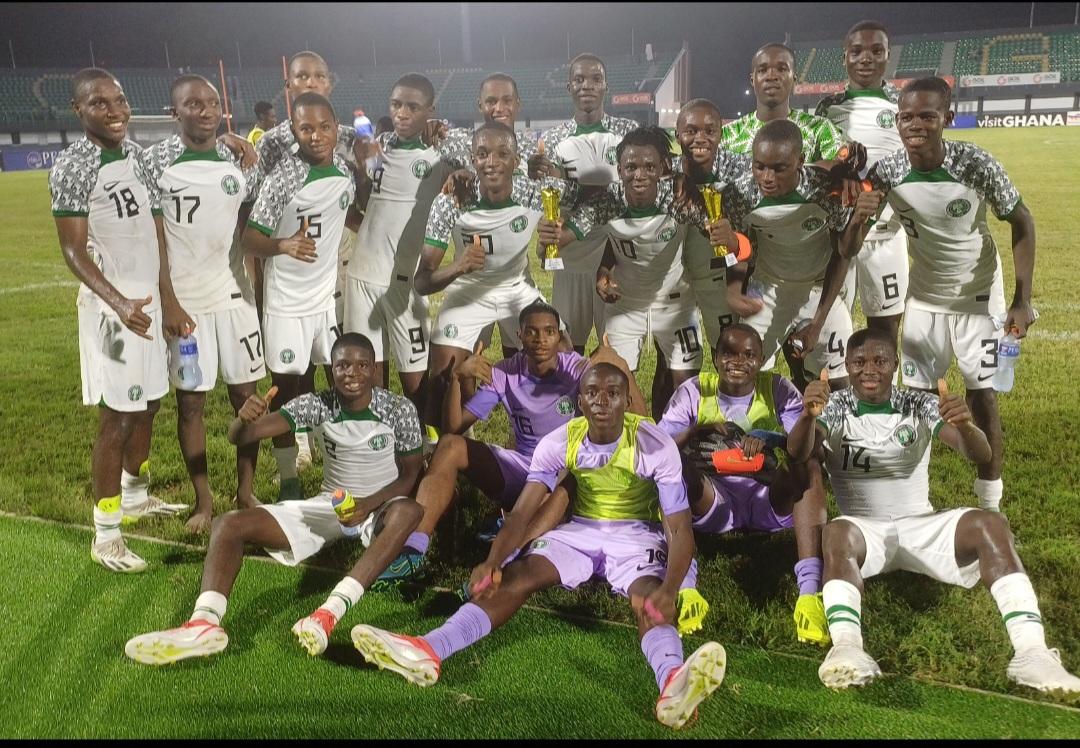 WAFU B U17 AFCON: Golden Eaglets need big win vs Togo to avoid hosts Ghana