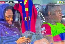 Nwakali in hot water for being on phone on subs’ bench