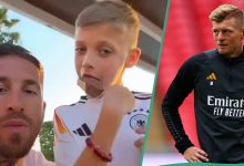 Emotional Message from Sergio Ramos's Son to Toni Kroos Ahead of UCL Final Match Against Dortmund