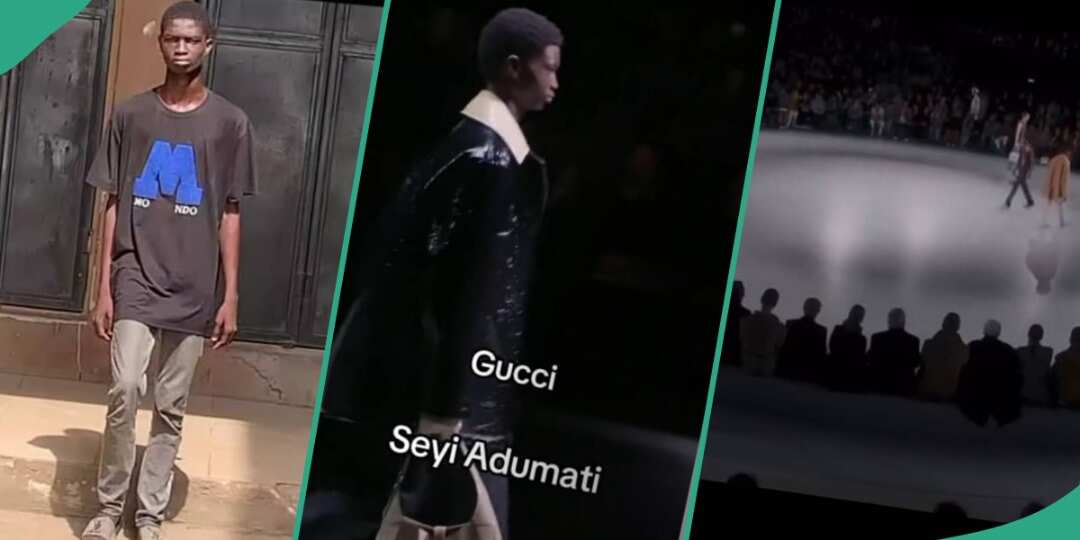 Yoruba Boy from the Streets of Lagos Walks the Runway for Gucci in Milan, Video Goes Viral