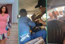 Lady Who Travelled during Sit-at-Home for the First Time Shares Video of Unexpected Bus Drama