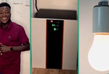 Price of Solar in Nigeria: Man Pays N4m, Installs 12 Panels, 10kW Lithium Battery For Steady Light