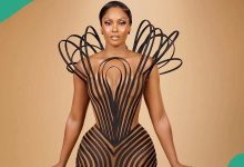 Fashion Designer Recreates Osas Ighodaro's AMVCA 2024 Dress, Gets Mixed Reactions: "She Tried"