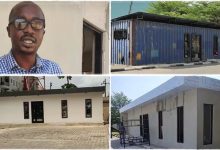 Man Transforms 40 Feet Shipping Container into Beautiful Office Apartments, Spends N5.8 Million