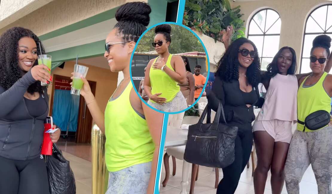Jackie Appiah and Joselyn Dumas Flaunt Their Thick Thighs In Stylish Leggings: "What a Beauty"
