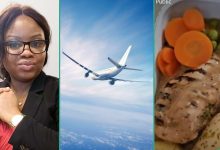 Air Peace London-Lagos Flight: Honest Foodie Shares 9 Foods She Was Given, Her List Generates Buzz