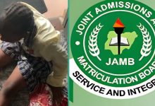 JAMB Result of Student Who Wants to Study Law Trends Online As She Weeps in School Uniform