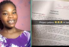 Nigerian Lecturer Leaves Remarks on Final Student's Project Work, Accuses Her of Using AI in Writing