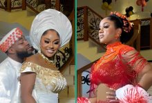 Chivido: Chioma Emerges in 3rd Traditional Attire, Spurs Reactions Online, "It's Not Giving Abeg"