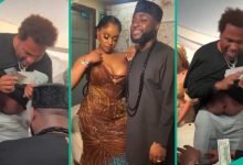 Davido Tells Crew to Pack His 100 Dollars As He Gets Sprayed at Wedding: “E Remember Exchange Rate”