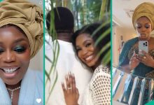 Bisola Aiyeola Shares First Clips From Bestie Sharon Ooja’s Wedding: “About to Be a Shut Down”