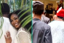 Sharon Ooja Finally Unveils Husband’s Face in Wedding Video, Fans Drool Over Him: “He’s Gorgeous”