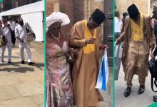 Nigerian Man Who Graduated from Cambridge Gets Traditional Band to Mark the Occasion, Dances