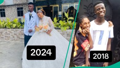 Nigerian Couple Celebrates Marriage After Six Years of Dating, Shares Wedding Photos