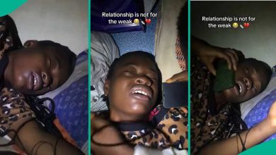 Lady Cries Bitterly After Her Boyfriend of 3 Years Broke Her Heart, Video Emerges