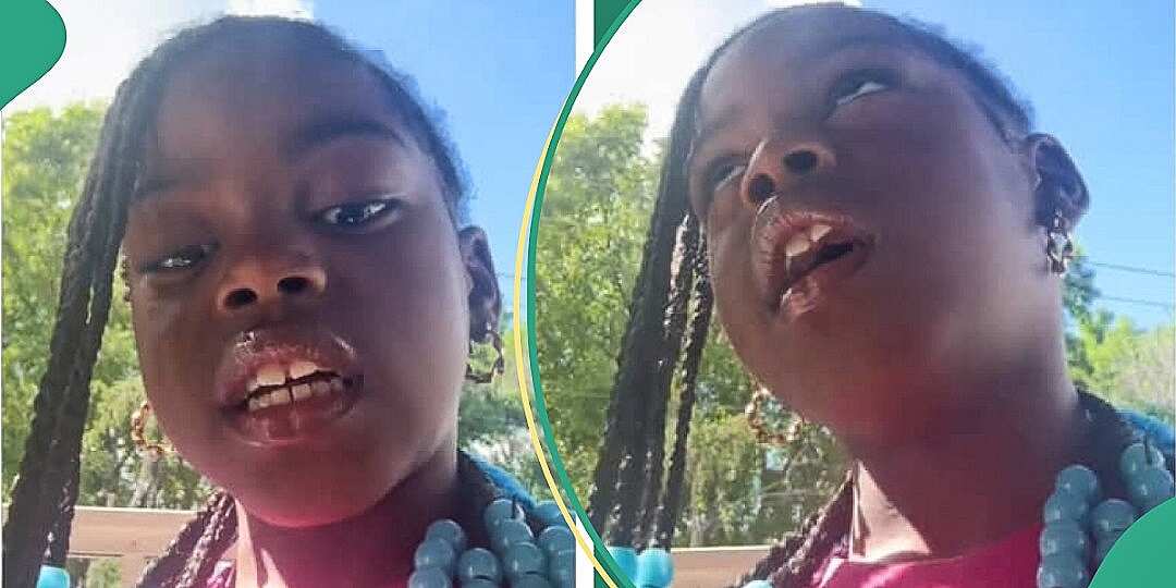 Little Girl Angrily Reacts after Her Dad Called Her Mother an Ugly Woman, Video Goes Viral
