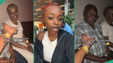 Lady Amuses People, Shares Her Parents' Funny Reactions when She Took Them to Club, Video Trends