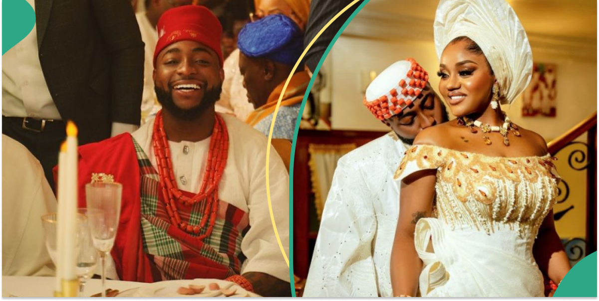 Davido Caught in the Act As He Looks Helplessly at Chioma’s Behind, Peeps React: “A Finished Man”