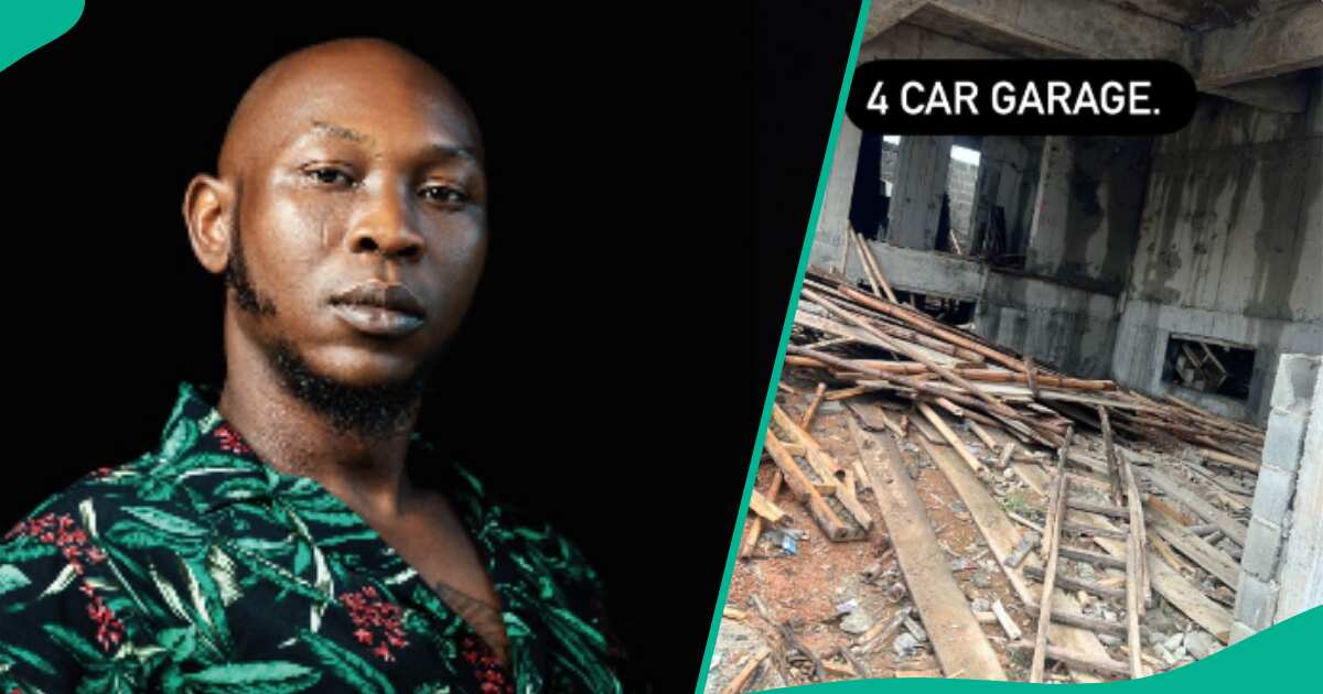 Seun Kuti Flaunts Uncompleted House to Shun Critics Calling Him Poor: “Abandoned Project Go Whine U”