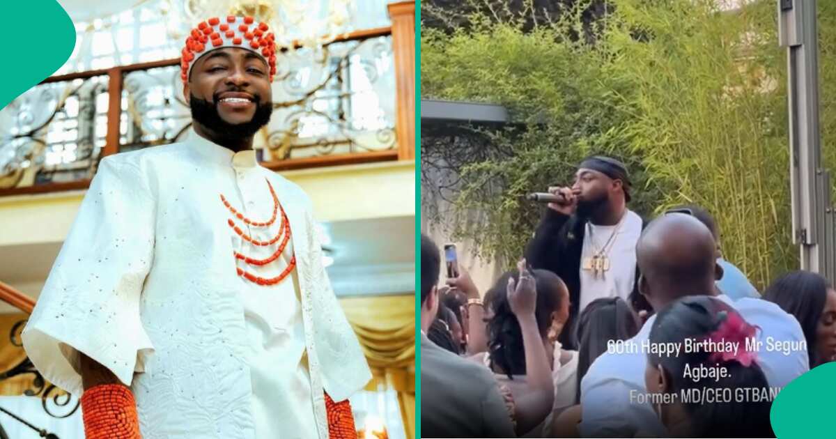 Davido Performs at Ex-GTbank MD’s 60th Birthday Party in Italy: “Man Dey Hustle During Honeymoon”