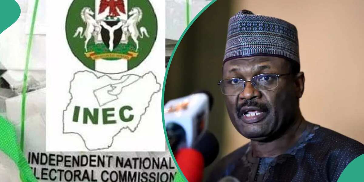 BREAKING: Tension As Angry Youths Set INEC Office Ablaze in Benue
