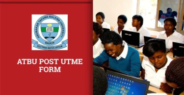 ATBU Post UTME Form