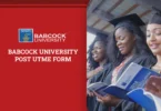 Babcock University Post UTME Form