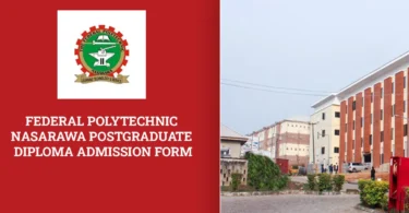 Federal Polytechnic Nasarawa Postgraduate Diploma Admission