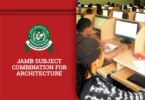 JAMB Subject Combination for Architecture