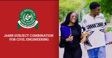 JAMB Subject Combination for Civil Engineering