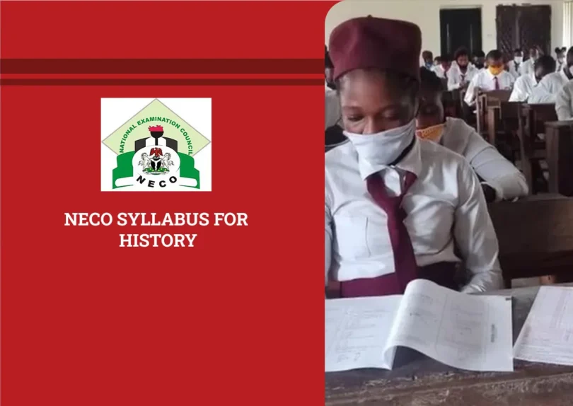 NECO Syllabus for History